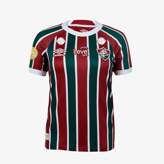 Jersey Women's Fluminense 2025/26 I - All Sponsor e Patch Mundial