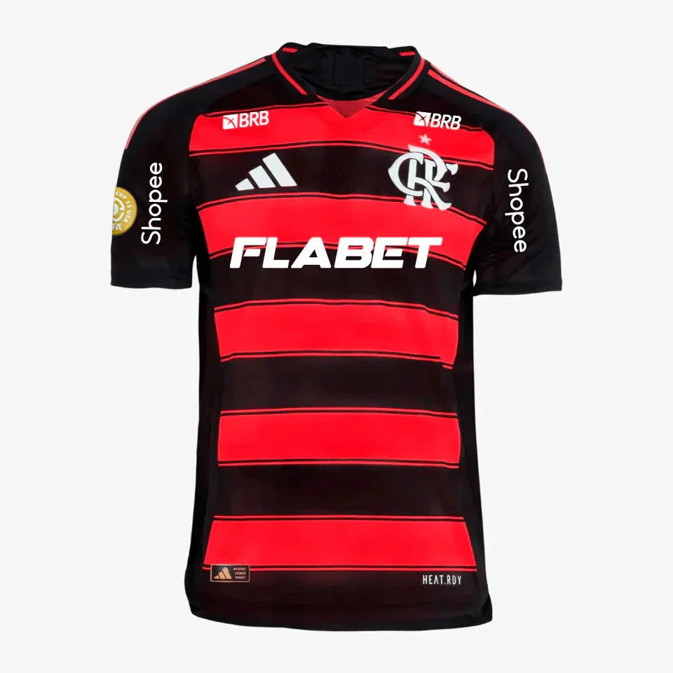 Jersey Flamengo 2025/26 I Authentic Player [Slim Fit] with Sponsors + Patch Mundial [Slim Fit]