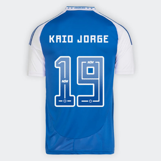 Jersey Cruzeiro 2025/26 I - Kaio Jorge N°19