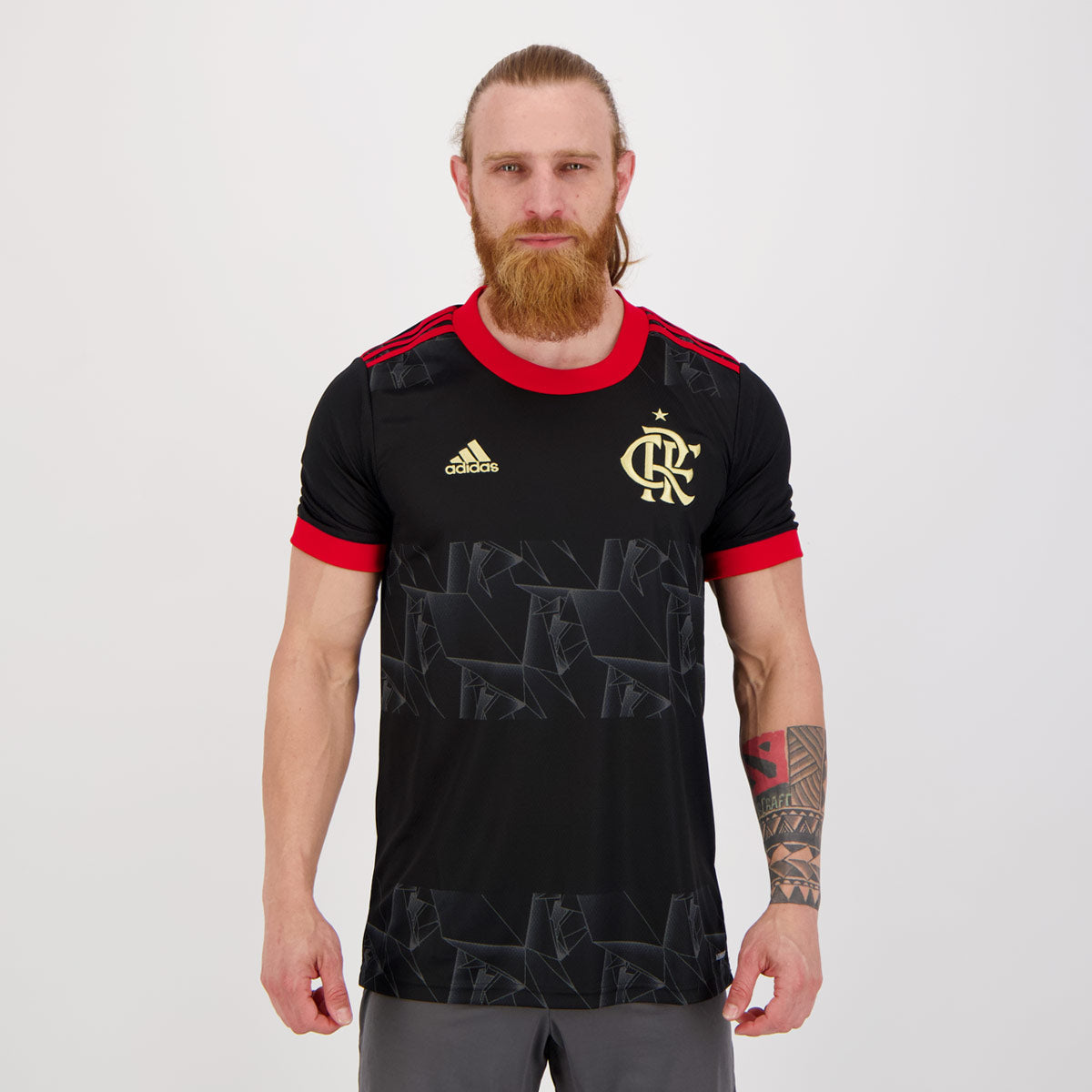 Flamengo Graphic Metallic Preta 2021- Retro