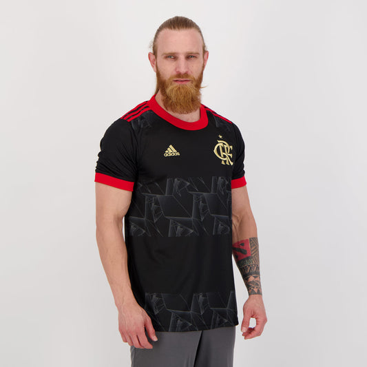 Flamengo Graphic Metallic Preta 2021- Retro