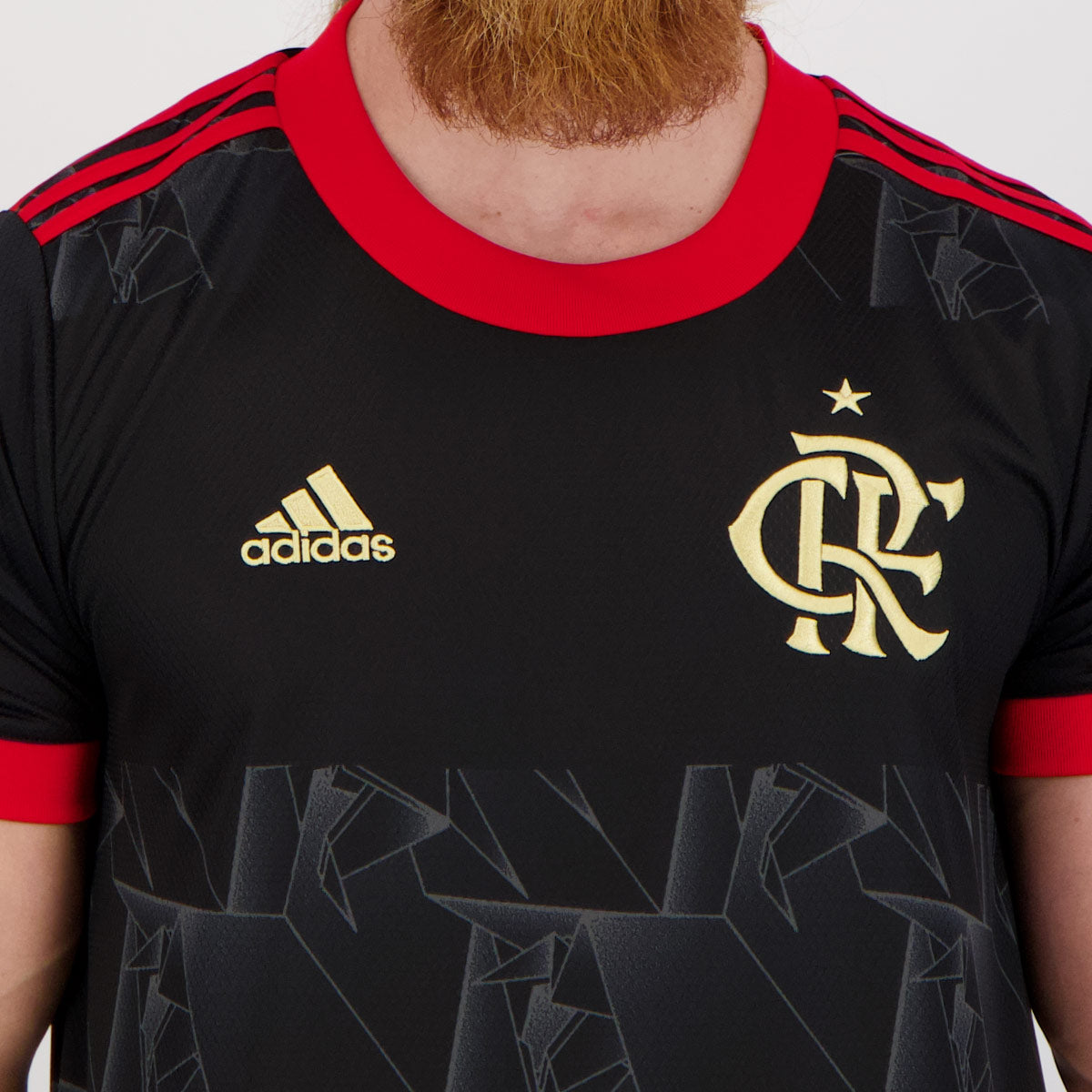 Flamengo Graphic Metallic Preta 2021- Retro
