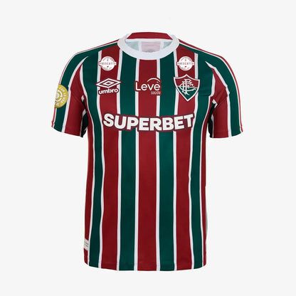 Jersey Fluminense 2025/26 I - All Sponsor e Patch Mundial