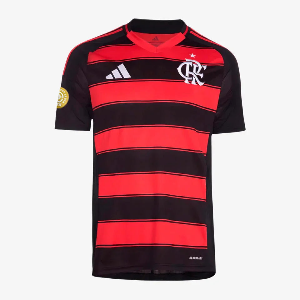 Jersey Flamengo 2025/26 I + Patch Mundial de Clubes