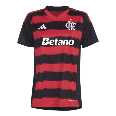 Jersey Women's Flamengo 2025/26 I with Sponsors