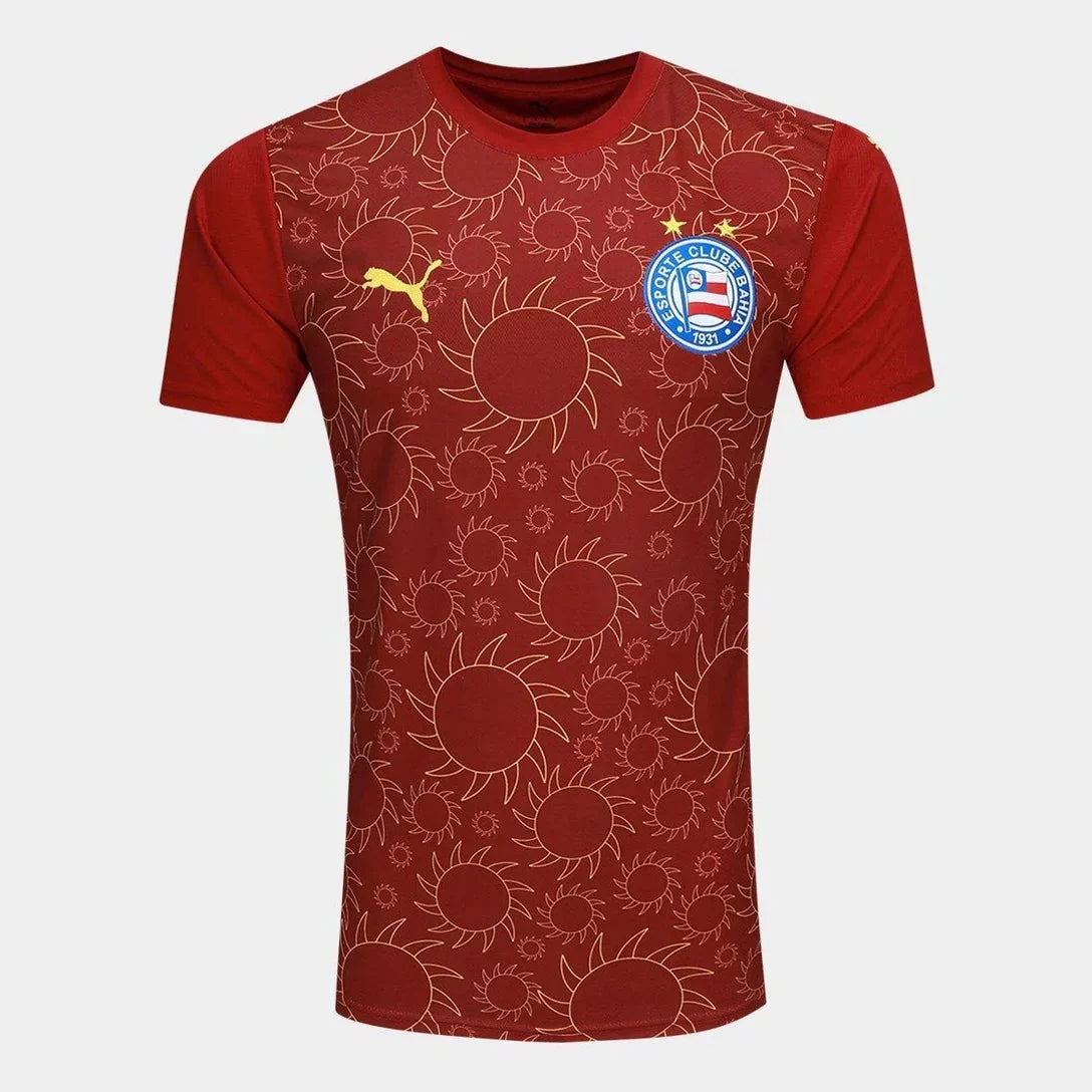 Jersey Bahia III 25/26 s/n Men's - Vermelho Fan version