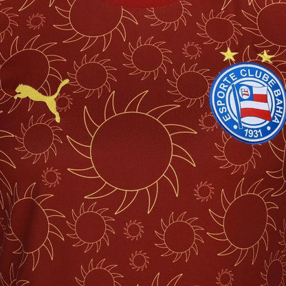 Jersey Bahia III 25/26 s/n Men's - Vermelho Fan version