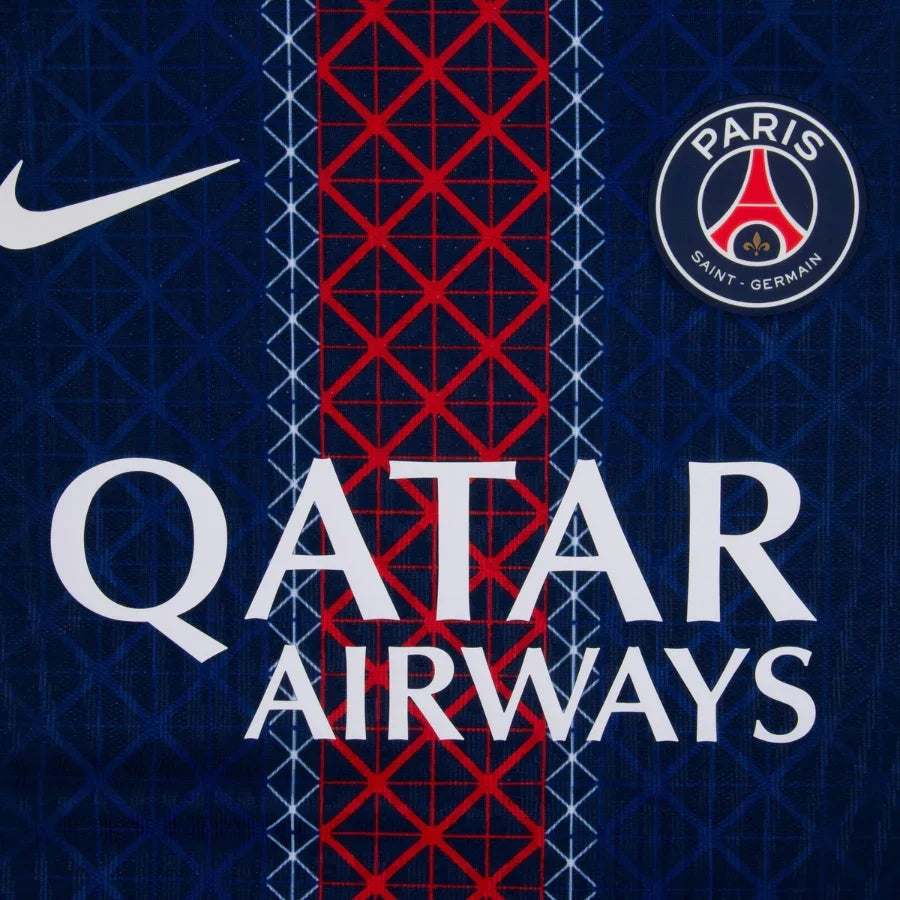 PSG Kvaratskhelia 7 Home Authentic Player 2025/26 Dri-Fit ADV Match