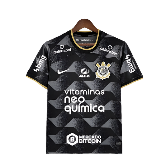 Corinthians 22/23 II Away Jersey - with Sponsors - Fan Version