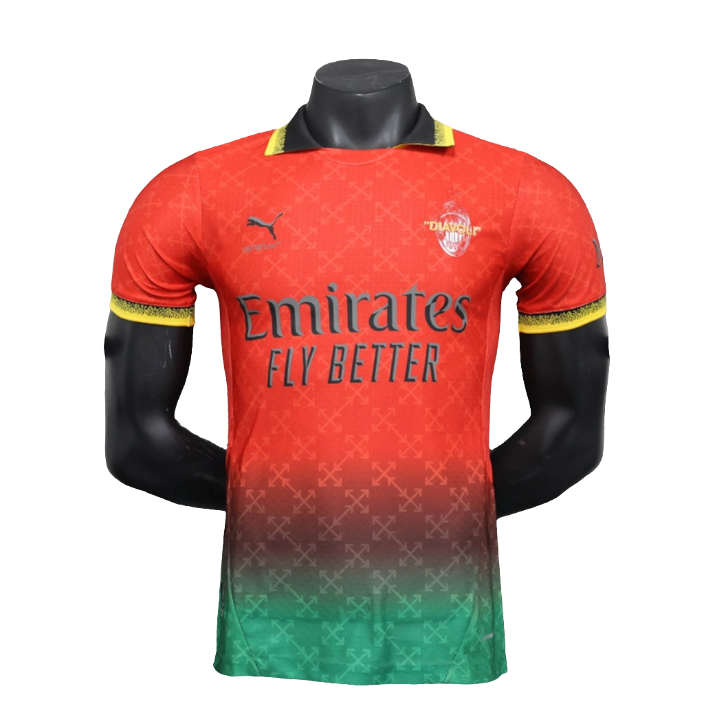 AC Milan 25/26 Commemorative Edition Jersey - Red - Player Version