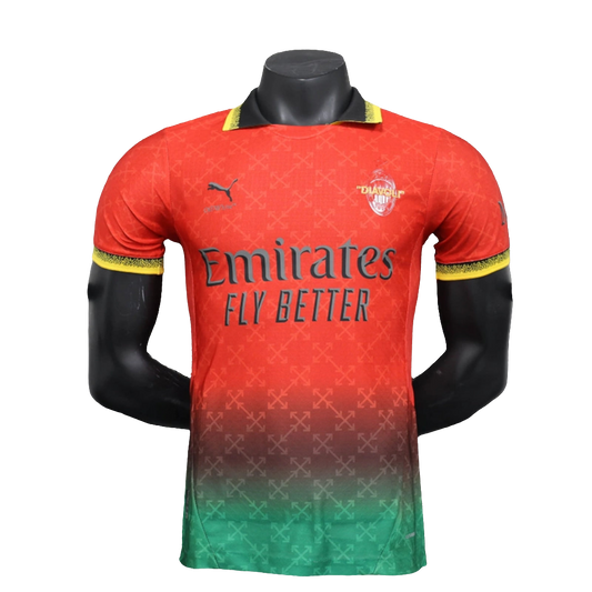 AC Milan 25/26 Commemorative Edition Jersey - Red - Player Version