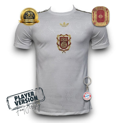 Bayern Munich Player Jersey 125th Anniversary White II