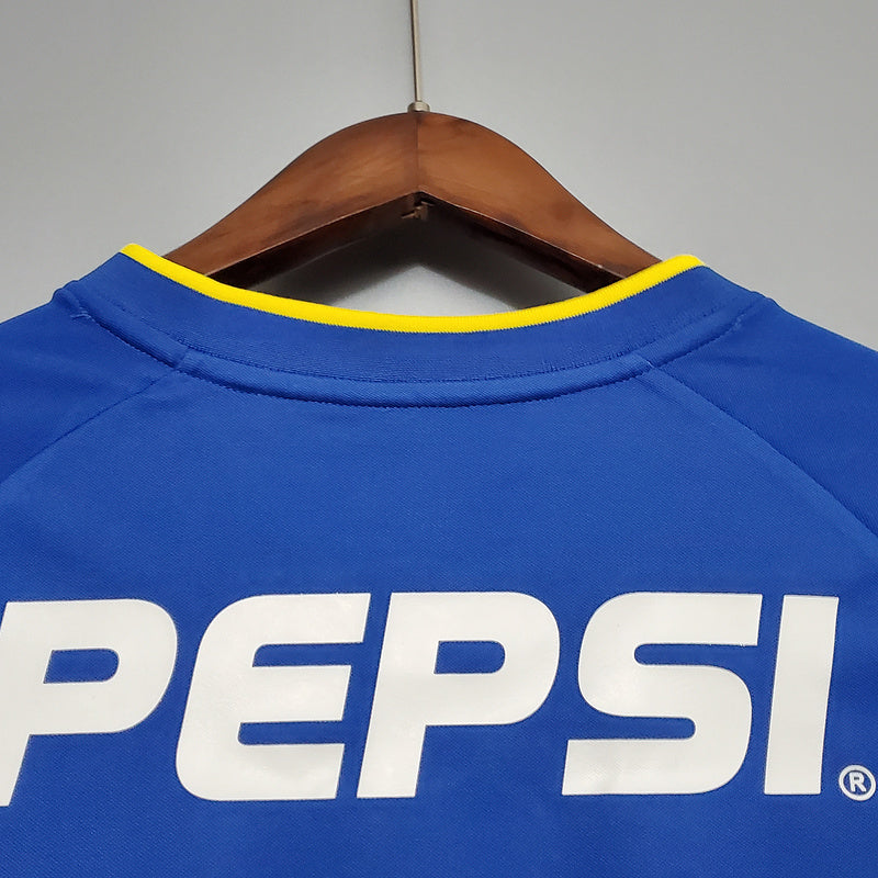 Boca Juniors 2002 Home Jersey - Retro Version