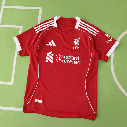 Liverpool Player Jersey Home 2025/26