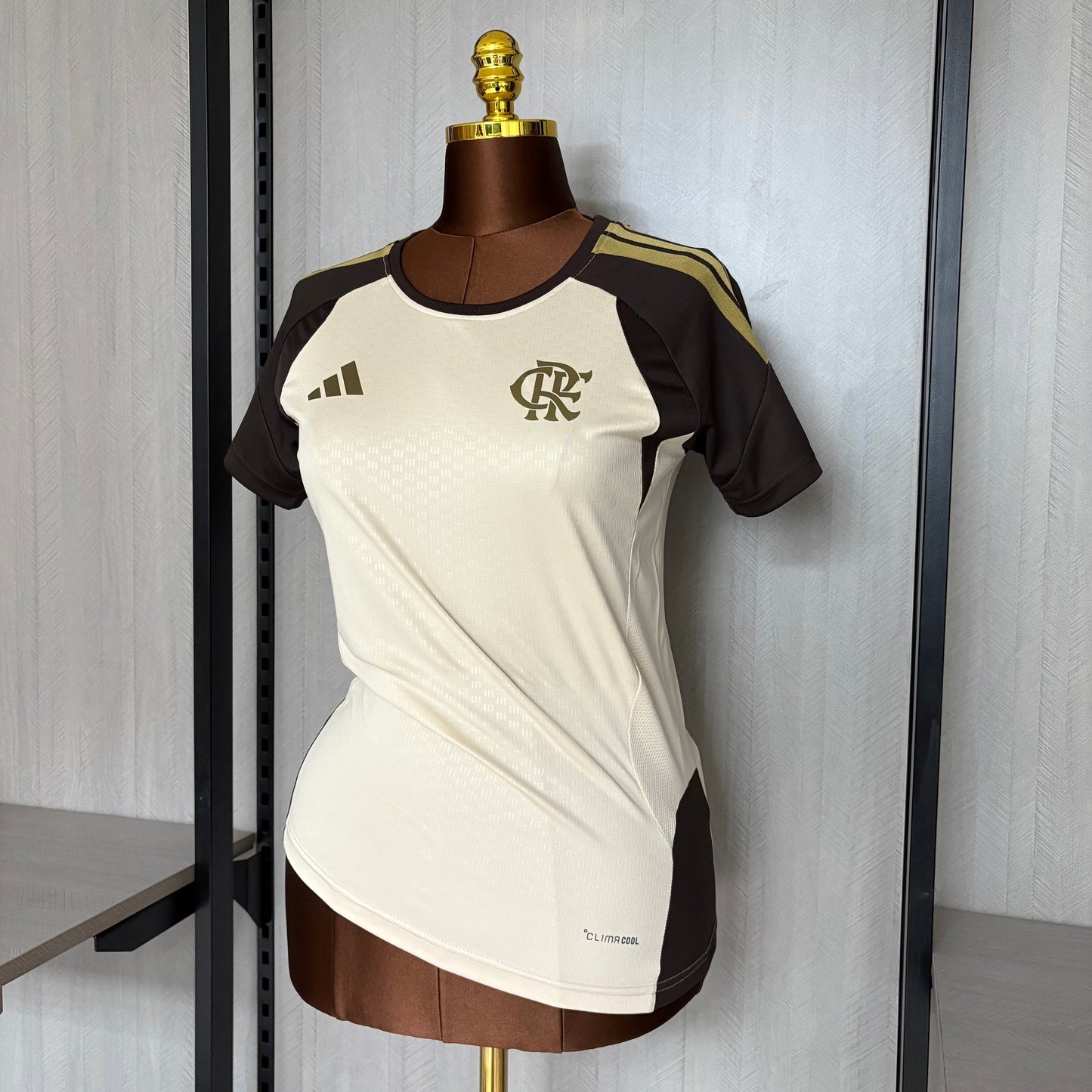 Jersey Flamengo Training 2026 Women's Bege - Fan Version