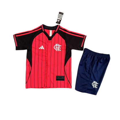 Jersey Kids Flamengo Home US PACK 2025/26