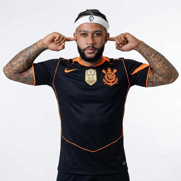 Jersey Corinthians Third Especial Tetracampeão + Patch