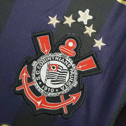 Retrô Corinthians Third 2009 Preta/Roxa Men's