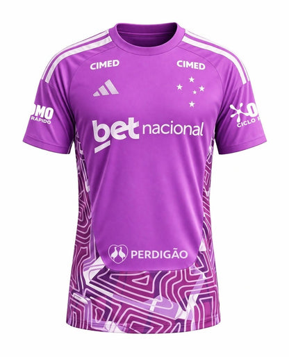 Cruzeiro Goleiro 26/27 - Fan Version com Sponsor
