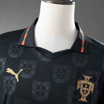 Portugal Black Panther - Long Sleeve Jersey 25/26 – Fan Version