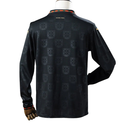 Portugal Black Panther - Long Sleeve Jersey 25/26 – Fan Version