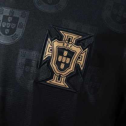 Portugal Black Panther - Long Sleeve Jersey 25/26 – Fan Version