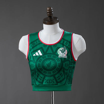 Mexico 2026 Home Women's Vest Cropped