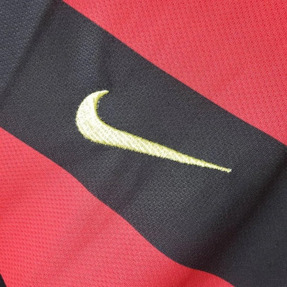 Jersey Flamengo Retro 2009 Vermelha e Preta