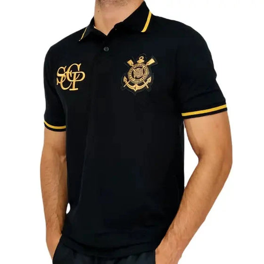 Jersey Corinthians Polo Retro Gold - SPR