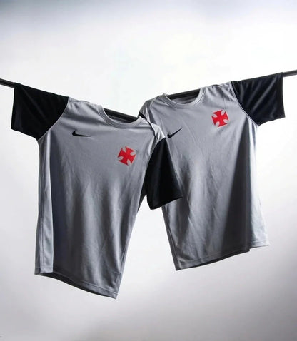 Jersey Vasco 2026/27 Fan Version - Training - Cinza+Preto