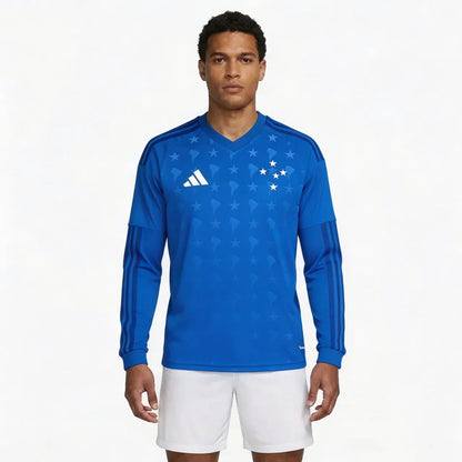 Cruzeiro I 26/27 Long Sleeve - Azul Royal - Fan Version