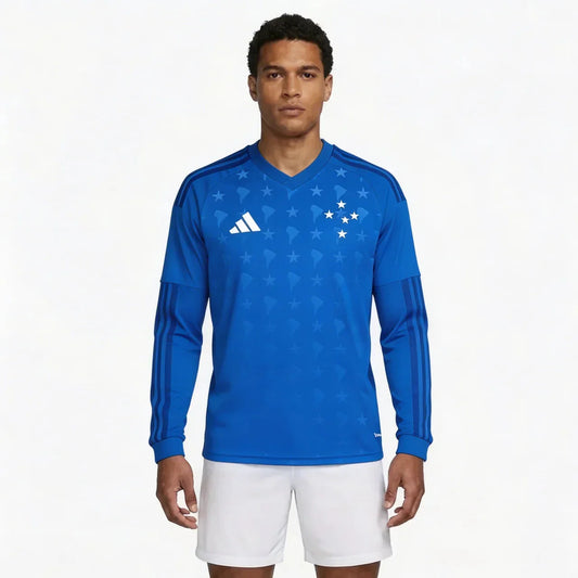 Cruzeiro I 26/27 Long Sleeve - Azul Royal - Fan Version