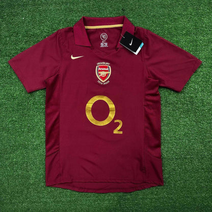 HENRY #14 Arsenal Retro Jersey Home 2005/06