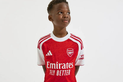 Kids Arsenal Home Kit 2025/26