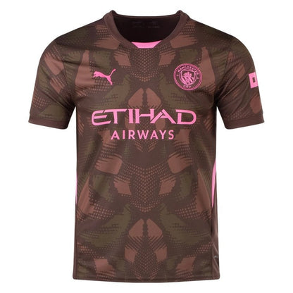 Manchester City 24/25 Goalkeeper Brown Jersey - Fan Version