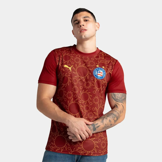 Jersey Bahia III 25/26 s/n Men's - Vermelho Fan version