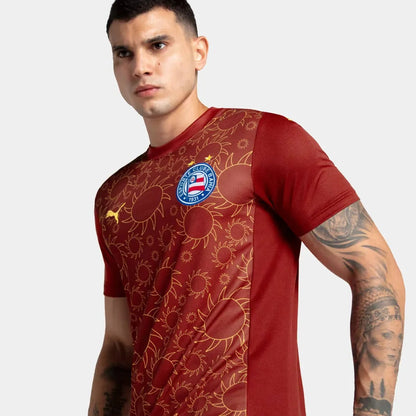 Jersey Bahia III 25/26 s/n Men's - Vermelho Fan version